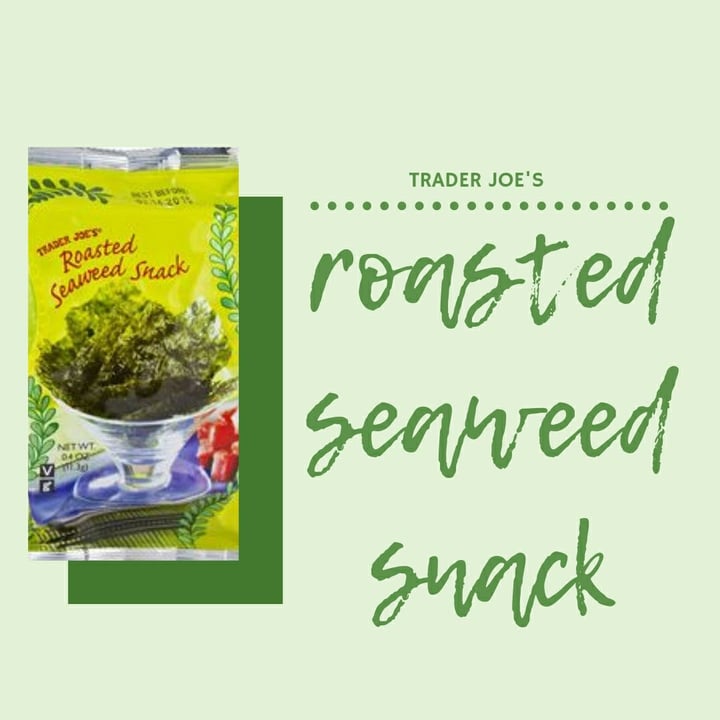 photo of Trader Joe's Roasted Seaweed Snack shared by @swethasiva on  28 Apr 2019 - review