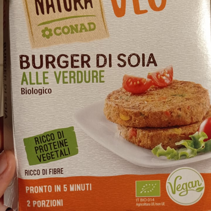 photo of Conad Bio Burger di soia alle verdure shared by @beatricedearca on  06 May 2022 - review