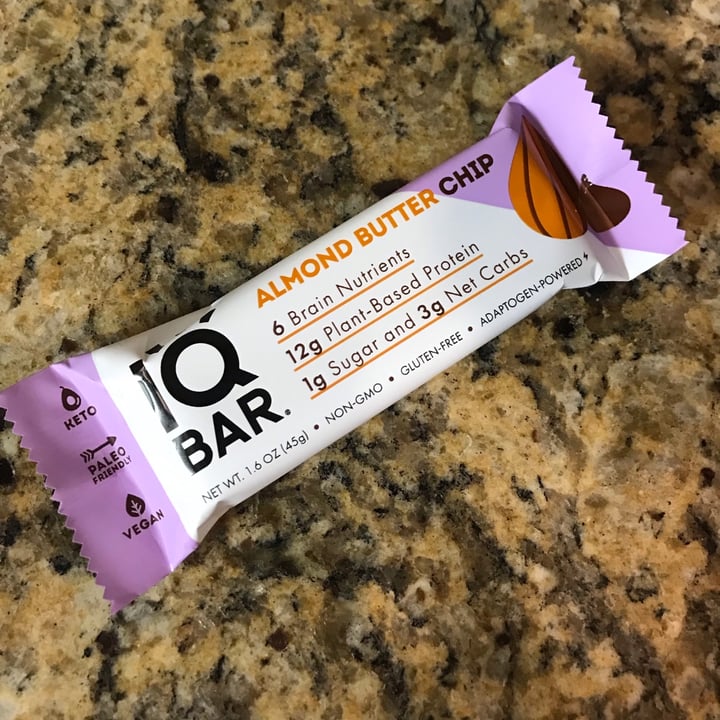 review photo of IQ Bar Almond Butter Chip shared by @leilaniangel on 17 Jul 2021 - review