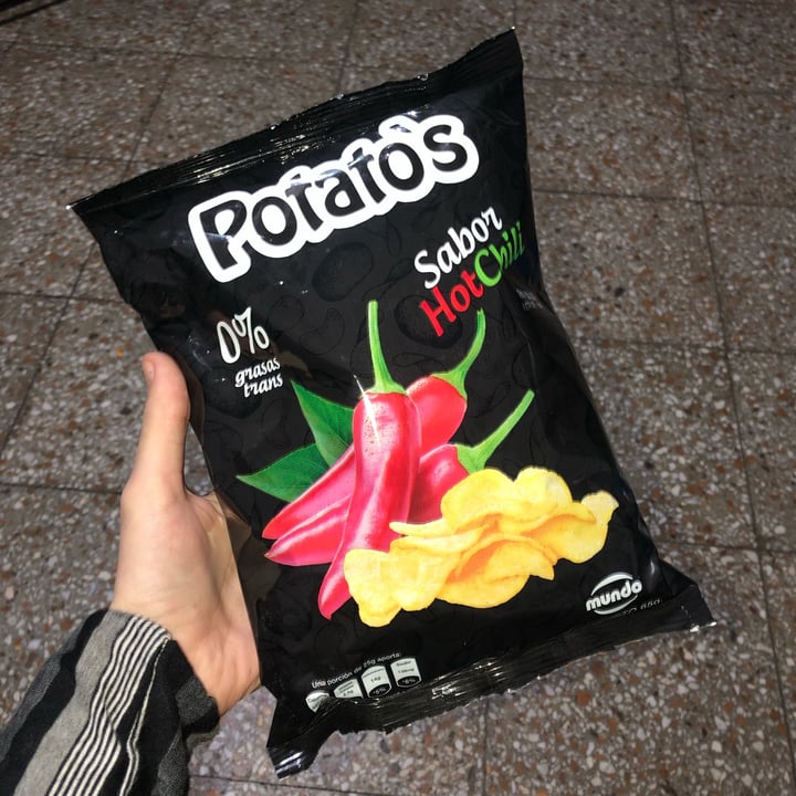 review photo of Potato's Papas Fritas Hot Chili shared by @televape on 10 Dec 2021 - review