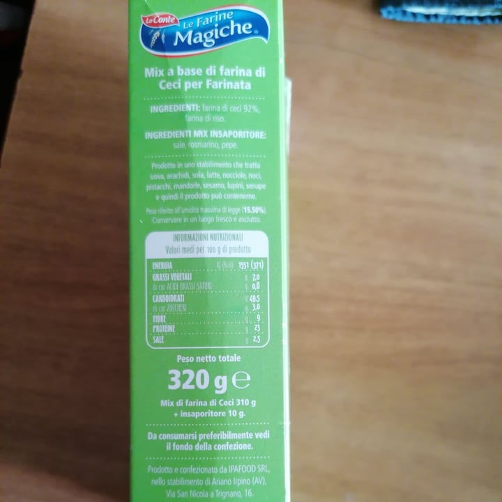 review photo of Le Farine Magiche Farina di ceci per farinata shared by @giuseppevece on 10 Oct 2022 - review