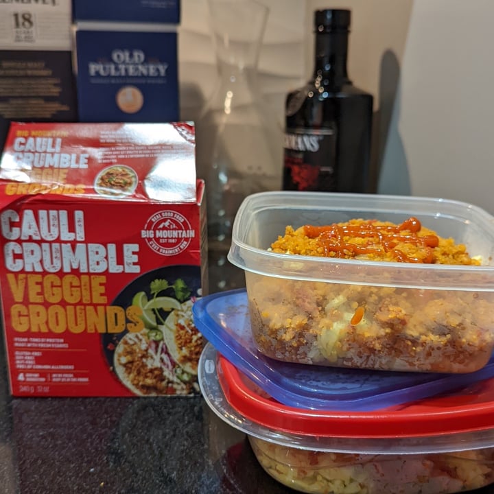 review photo of Big Mountain Foods Cauli Crumble Veggie Grounds shared by @jmarikar on 03 Nov 2021 - review