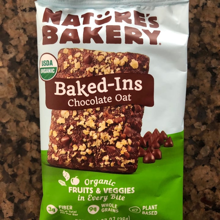 photo of Nature's Bakery Baked-Ins Chocolate Oat shared by @karenasp on  18 Feb 2021 - review