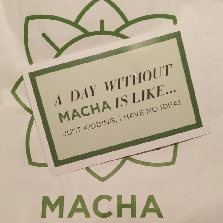 photo of Macha Café cheesecake cocco lime e the verde macha shared by @valeveg75 on  17 Nov 2022 - review