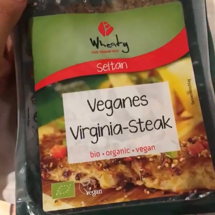 photo of Wheaty Veganes Virginia-Steak shared by @thefoodietakesflight on  13 Feb 2021 - review