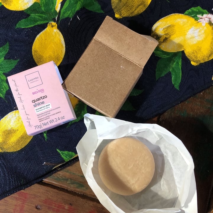 photo of Cadiveu Essentials shampoo bar by boca rosa shared by @audreybrazil on  12 May 2022 - review