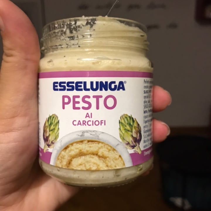 photo of  Esselunga Pesto ai carciofi shared by @lallus8 on  27 Jun 2022 - review