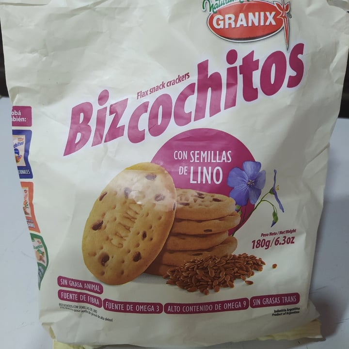 photo of Granix Bizcochitos con Semillas de Lino shared by @arabellamar on  01 Feb 2021 - review