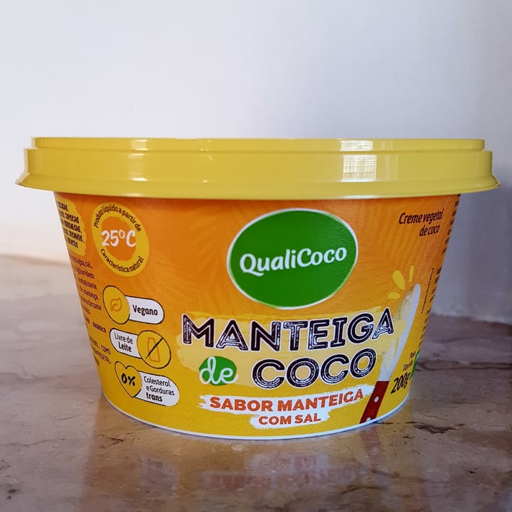 photo of Qualicoco Manteiga de coco com sal shared by @caiocesarbim on  01 May 2022 - review