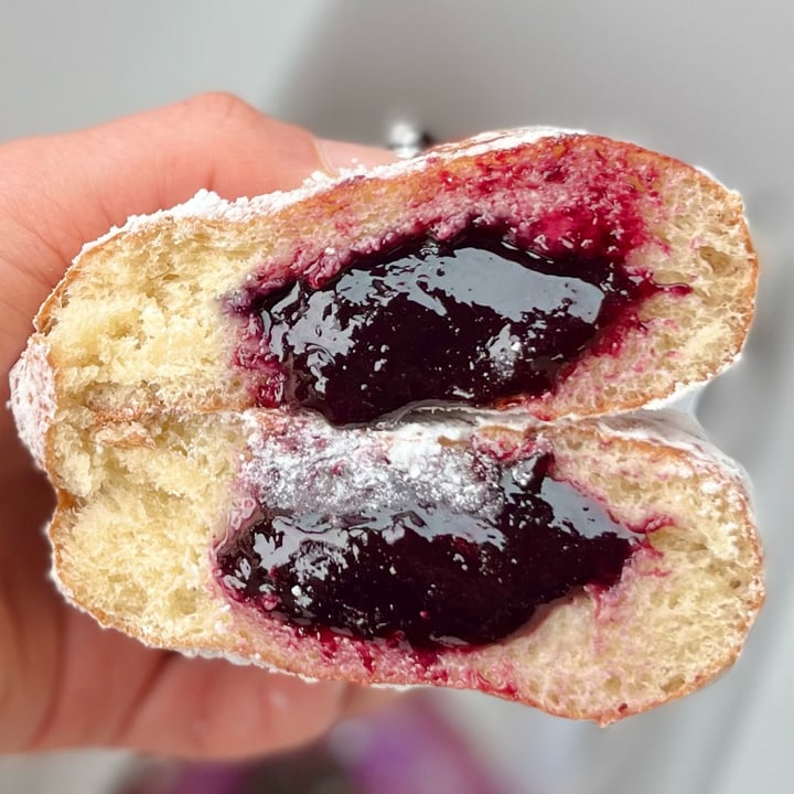 review photo of Blackbird Doughnuts Brighton Blueberry Bismarck shared by @amz8893 on 13 Apr 2022 - review