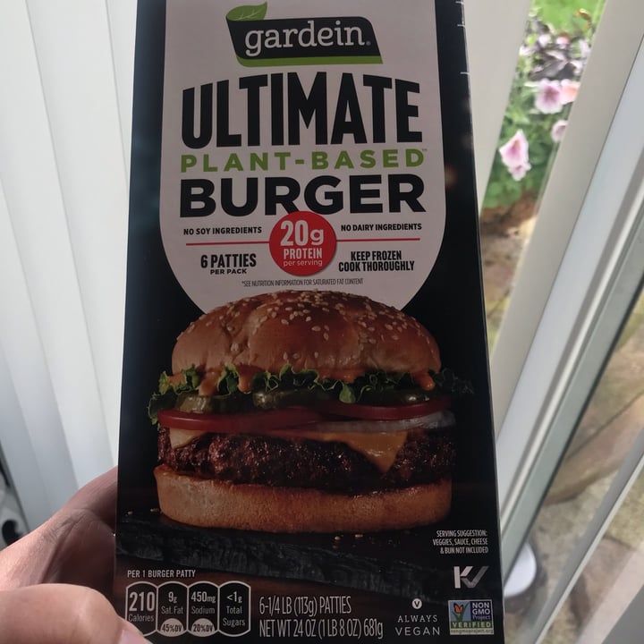 photo of Gardein Plant Based Ultimate Burger shared by @princessofdoom on  13 May 2022 - review