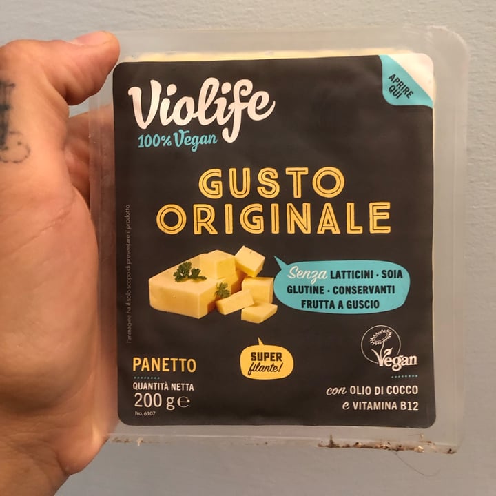 photo of Violife panetto gusto originale shared by @irenecarrubbavegchef on  07 Jul 2022 - review
