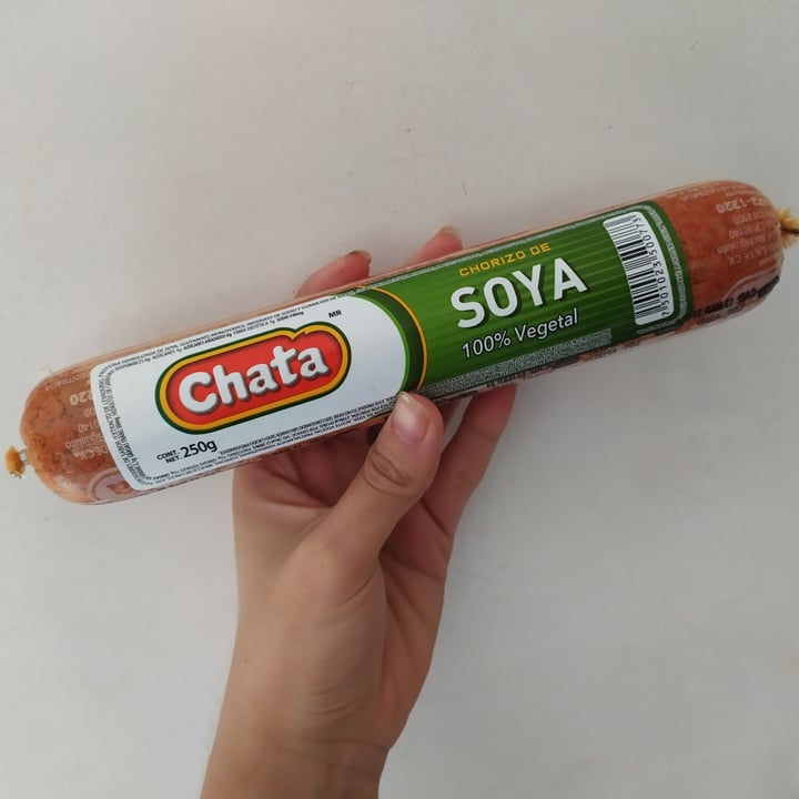 photo of La Chata Chorizo de soya shared by @plantyyy on  18 Mar 2021 - review