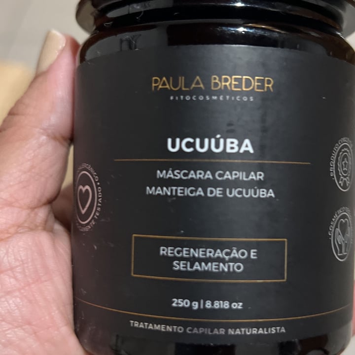 photo of Paula Breder Fitocosmeticos Máscara Capilar Manteiga de Ucuúba shared by @danicortez on  26 Oct 2022 - review