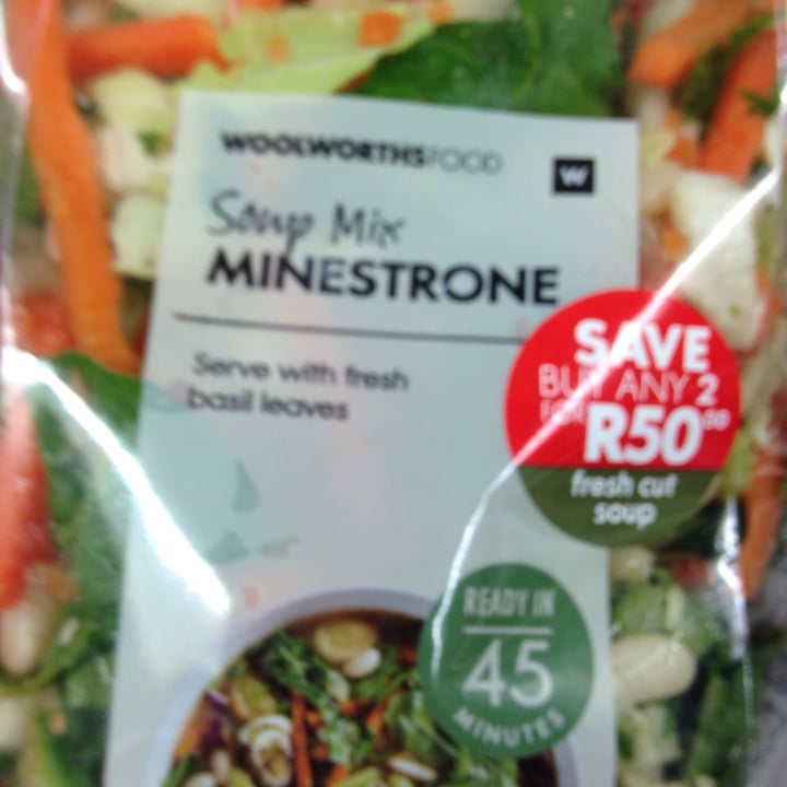 photo of Woolworths Food Minestrone soup mix shared by @maesti on  30 Jun 2020 - review