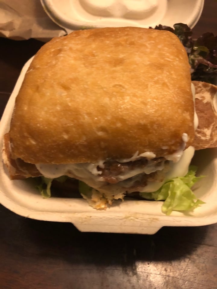 photo of Down to Earth Organic & Natural- Kailua Mushroom Swiss Burger shared by @antonii on  14 Jan 2020 - review