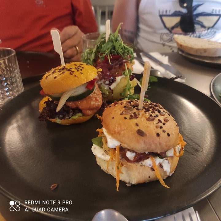 photo of Vegan's Prague variety of mini burger shared by @ladydany on  17 Aug 2022 - review