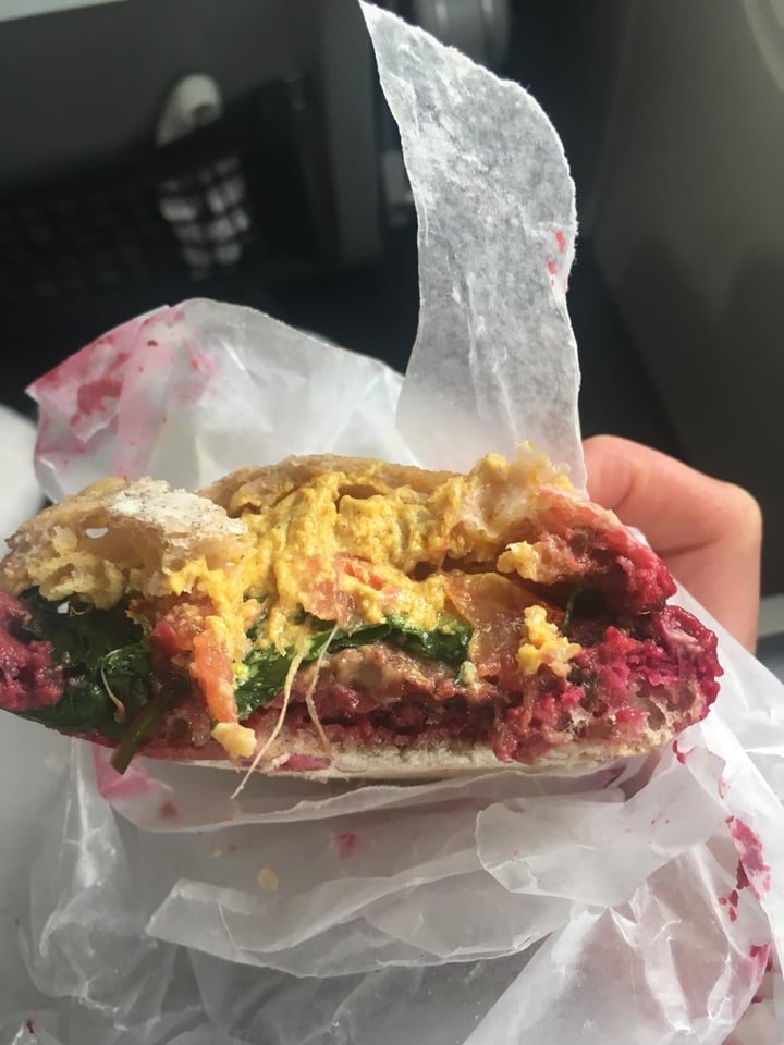 photo of The organic deli market Veggie Sandwich shared by @theveggienomad on  27 Jan 2020 - review