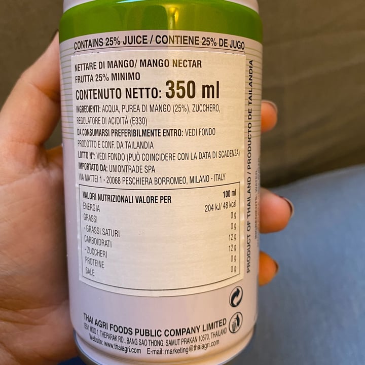 photo of Foco mango nectar shared by @luceperte13 on  19 May 2022 - review