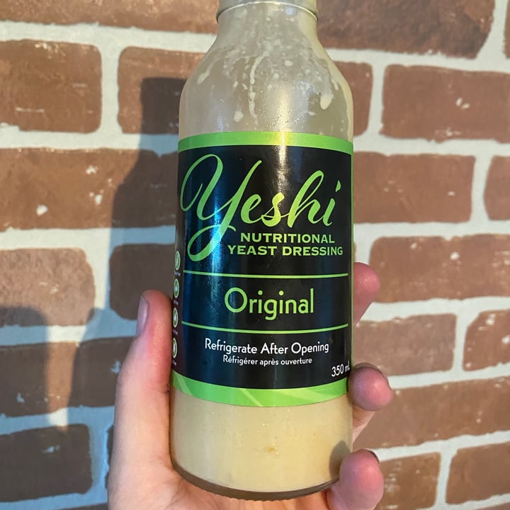 photo of Yeshi Original Nutritional Yeast Dressing shared by @drcherissedupreez on  14 Aug 2021 - review