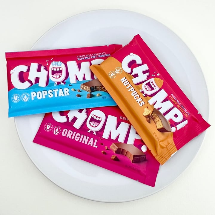photo of Chomp! Chocolate Chocolates shared by @pdxveg on  04 Feb 2022 - review