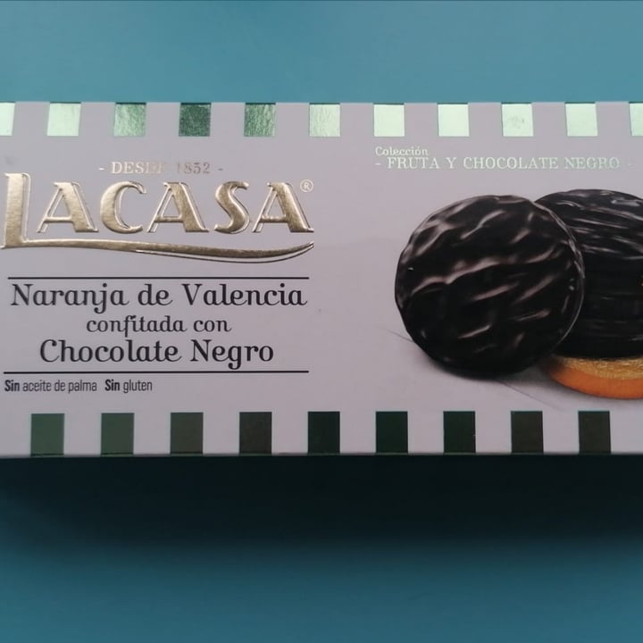 photo of Lacasa Turrón de praliné chocolate y naranja shared by @sandoralosmios on  11 Jan 2021 - review