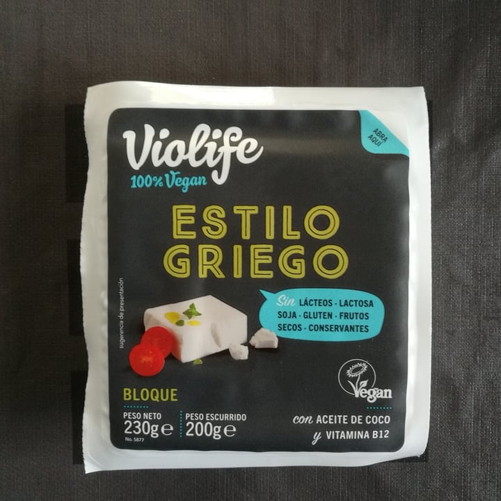 photo of Violife Bloque Estilo Griego shared by @luciacev on  15 Aug 2021 - review