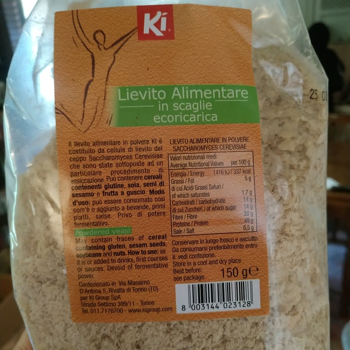 photo of Ki group Lievito alimentare shared by @pietro86 on  18 Apr 2021 - review