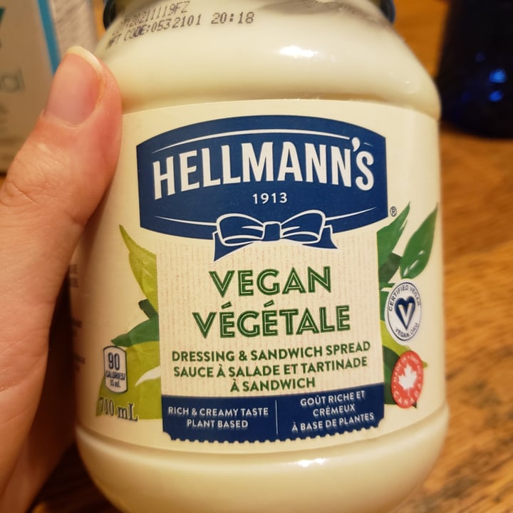 photo of Hellmann’s Hellmann's’ dressing and sandwich spread shared by @andro- on  19 Dec 2021 - review