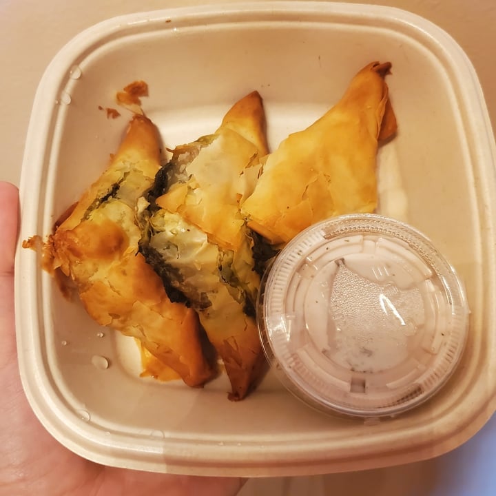 photo of Beyond Sushi (W 56th Street) Spanakopita shared by @klarina on  17 Sep 2020 - review