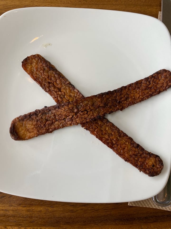 review photo of The Beet Box Cafe Tempeh “bacon” shared by @tatumrebelle on 05 Jan 2020 - review