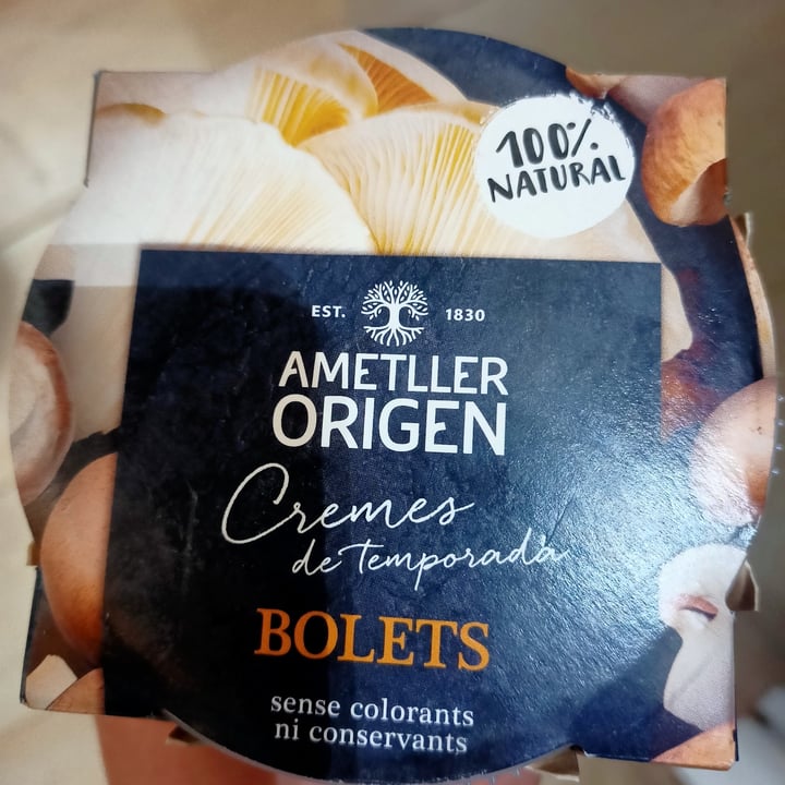 photo of Ametller Origen Crema de setas shared by @4especies on  04 Mar 2022 - review