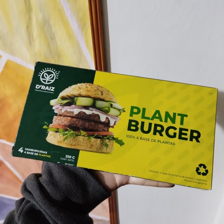 photo of De raiz Plant Burger shared by @nazarenamorello on  20 Sep 2022 - review