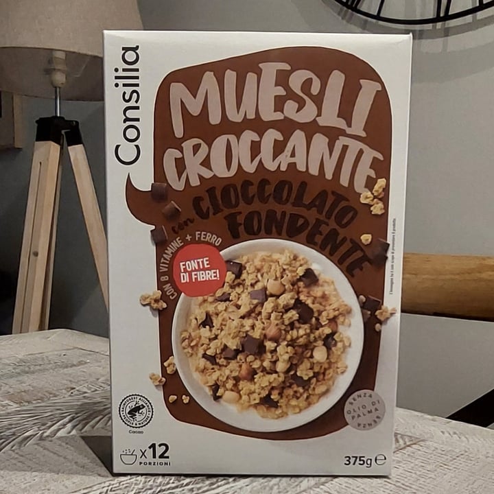 photo of Consilia Muesli Croccante Con Cioccolato Fondente shared by @brazzo on  26 Mar 2022 - review