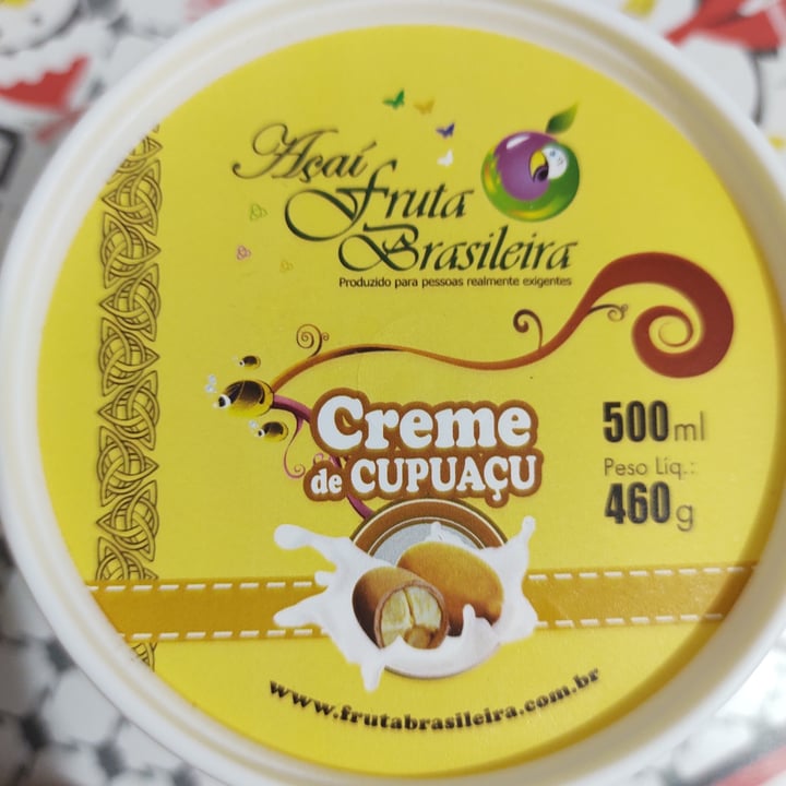 photo of açaí fruta brasileira creme de cupuaçu shared by @iedinha on  25 Jul 2022 - review