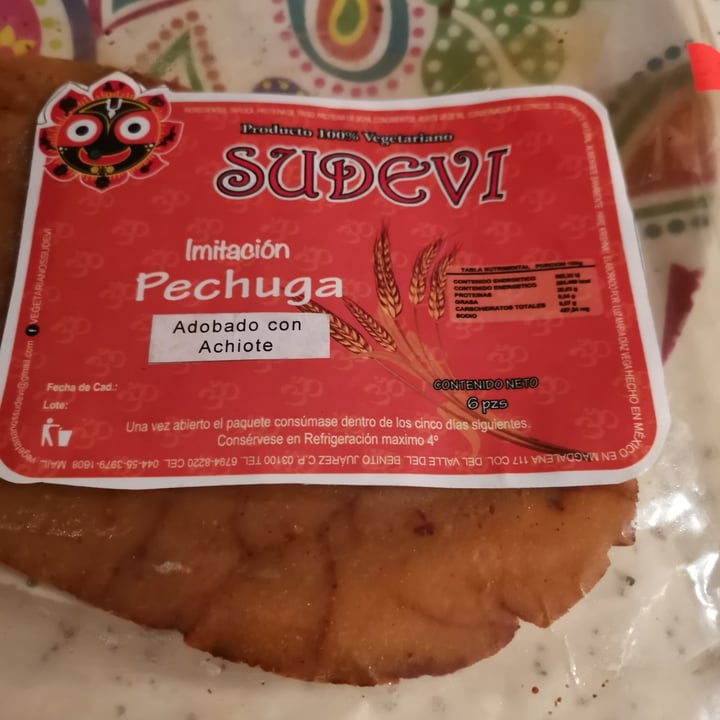 photo of Sudevi Imitación Pechuga shared by @iztapavegans on  01 Apr 2022 - review