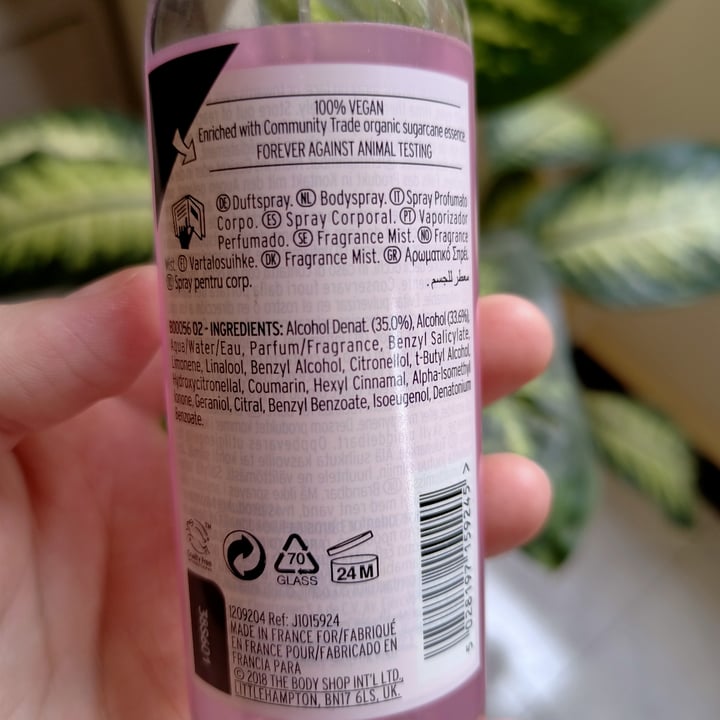 photo of The Body Shop White Musk Floral shared by @nanivegan on  31 May 2021 - review