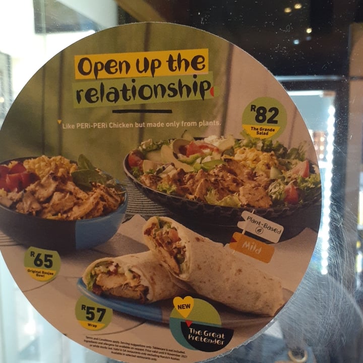 review photo of Nando's New plant Based Dishes shared by @chrisonthegreenside on 18 Sep 2021 - review