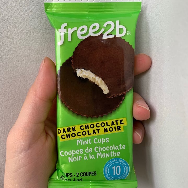 review photo of Free2b Foods Dark Chocolate Mint Cups shared by @beesknees on 24 Nov 2020 - review