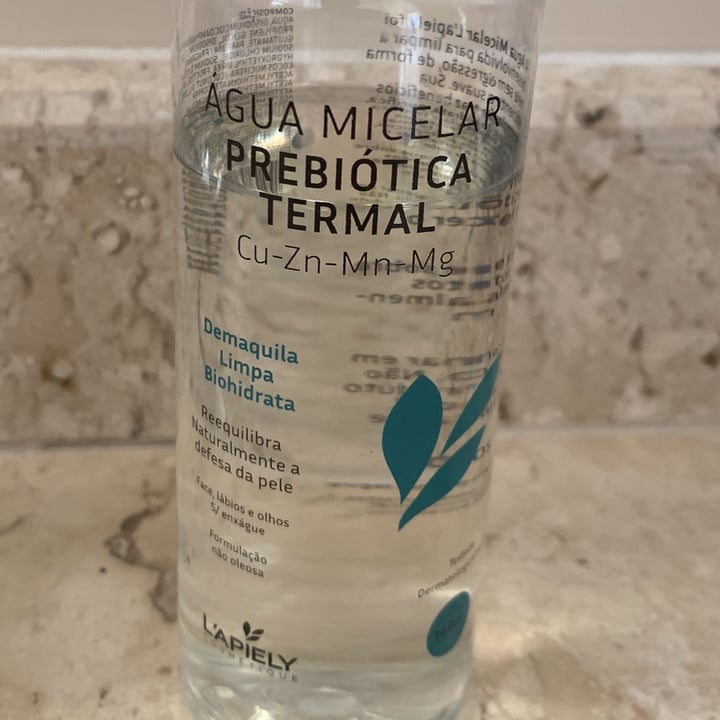 review photo of Lapiely Água Micelar shared by @simonecaldas on 12 Jun 2022 - review