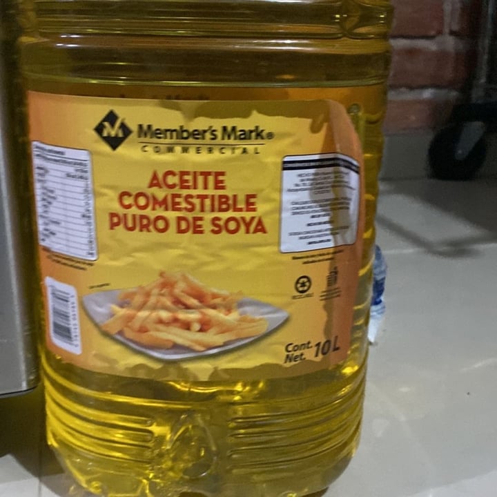 photo of Member's Mark  Aceité comestible puro de soya shared by @cameg on  30 Jun 2022 - review