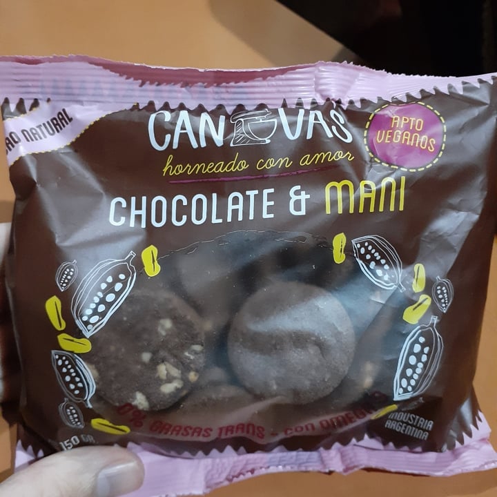 photo of Canvas Galletita de chocolate y maní shared by @java on  12 Sep 2020 - review