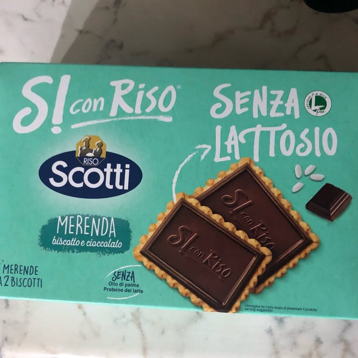 review photo of Sì Con Riso Biscotto con tavoletta di cioccolato fondente shared by @valegiulia on 12 Jan 2022 - review
