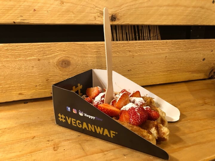 photo of Veganwaf' Belgian waffle shared by @laura13vz on  17 Jul 2019 - review