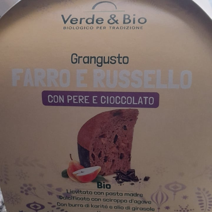 photo of Verde & Bio Grangusto di farro e russello con pere e cioccolato shared by @mercedesmata on  09 Jan 2022 - review