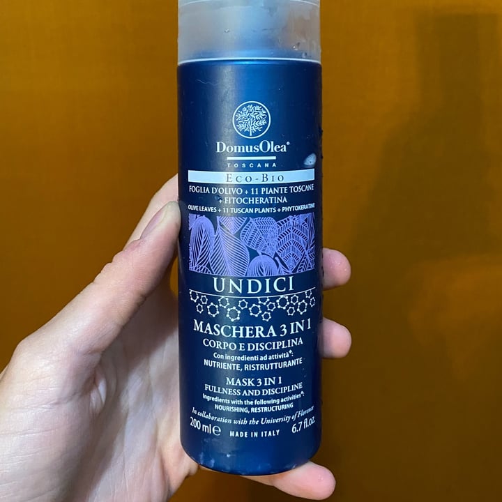 photo of Domus Olea Undici Maschera 3 In 1 shared by @alessandramina on  12 Jun 2022 - review