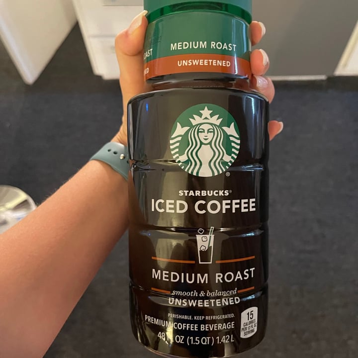 photo of Starbucks Medium Roast Iced Coffee shared by @jamiewoodrum on  24 Aug 2021 - review