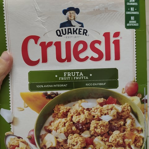 Buy Quaker Cruesli Fruit 375 g Quaker