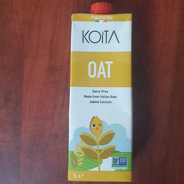 photo of Koita Oat plant-based milk shared by @aaronjooste on  13 Aug 2022 - review