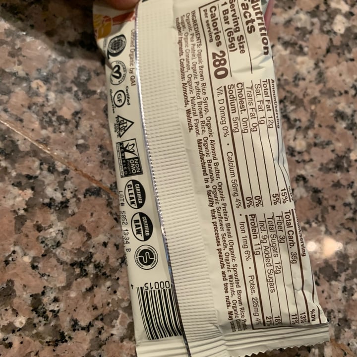 review photo of GoMacro Prolonged Power Banana Almond Butter shared by @drichi on 09 May 2022 - review